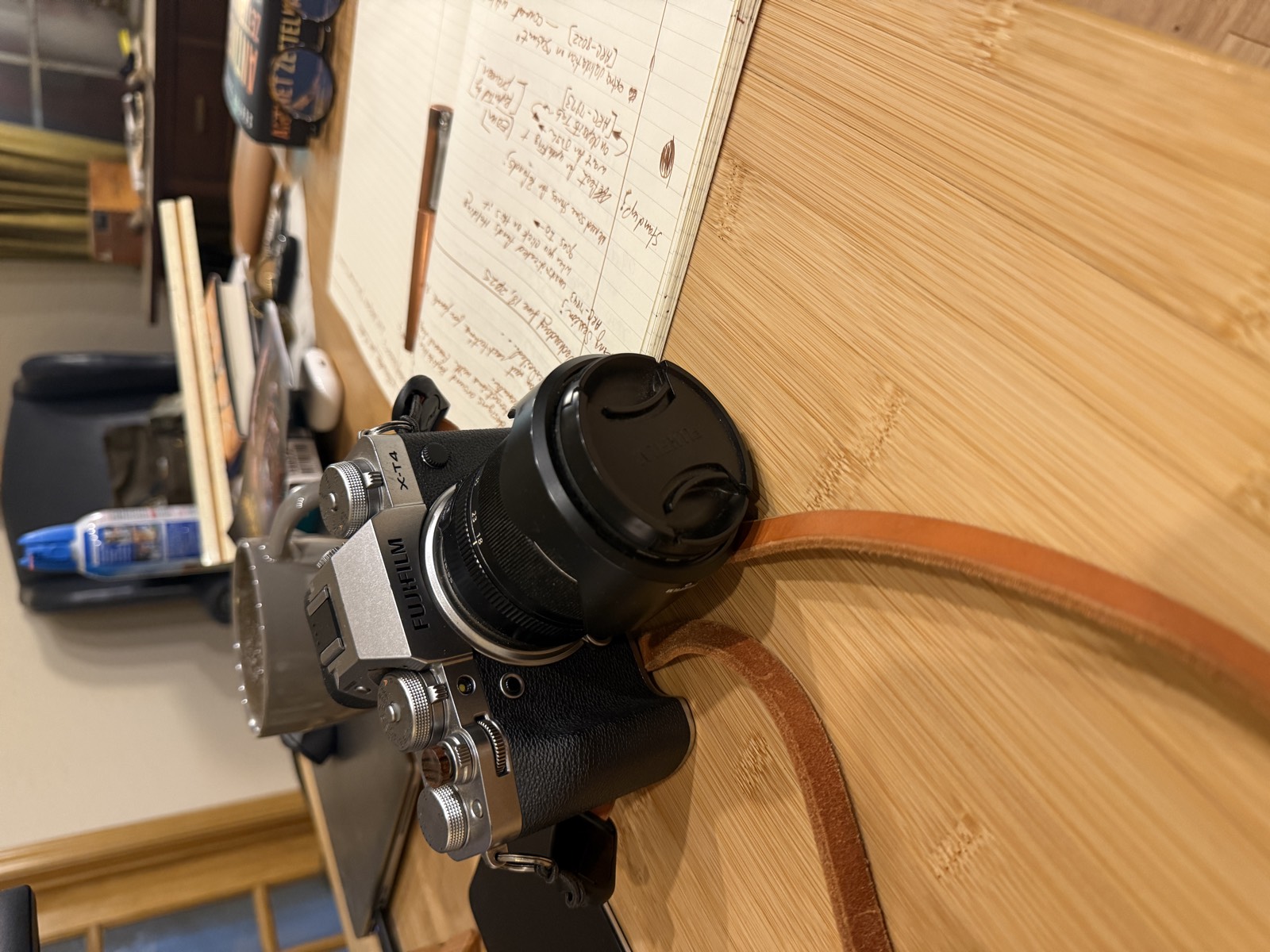 Fujifilm X-T4 and field notes